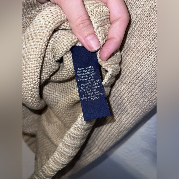 Rare Ralph Lauren Hand Knit Turtle Neck with Terrier - Picture 7 of 10